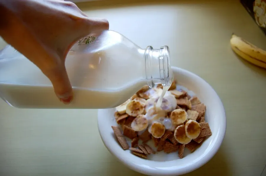 La carte Lait écrémé