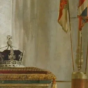 La carte Couronne de la reine mère