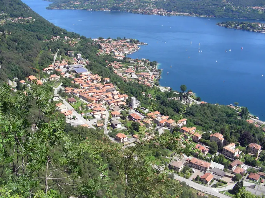 The Madonna del Sasso, Piedmont card