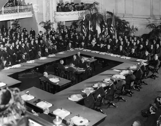 La carte Résolution 68 du Conseil de sécurité des Nations unies
