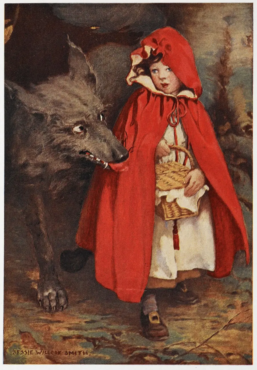 The Big Bad Wolf card