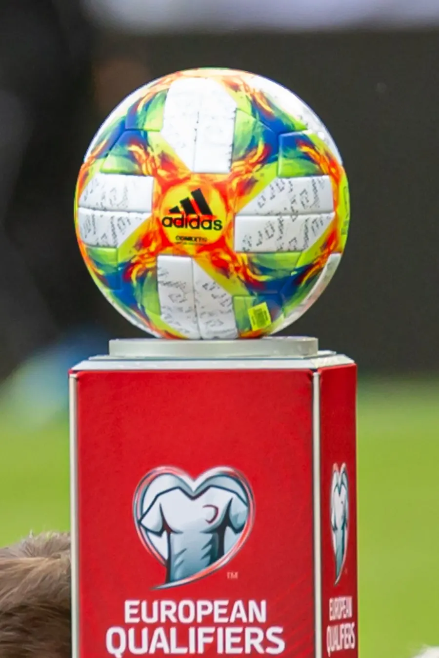 The UEFA Euro 2020 qualifying card