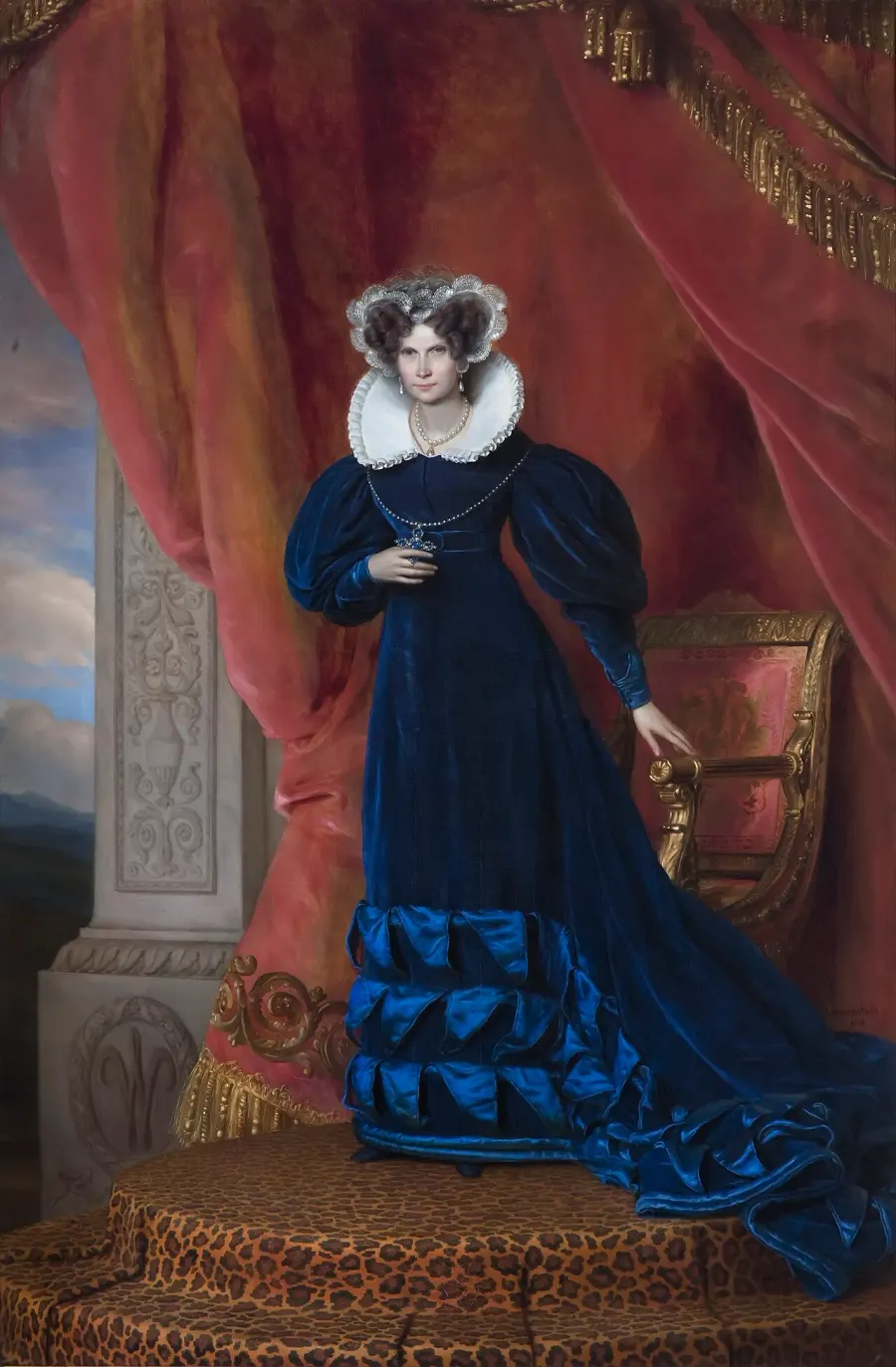 The Wilhelmine of Prussia, Queen of the Netherlands card