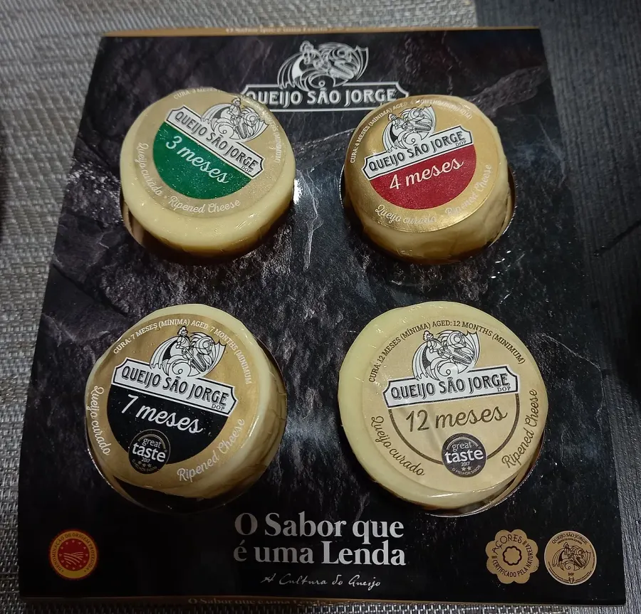 The São Jorge cheese card