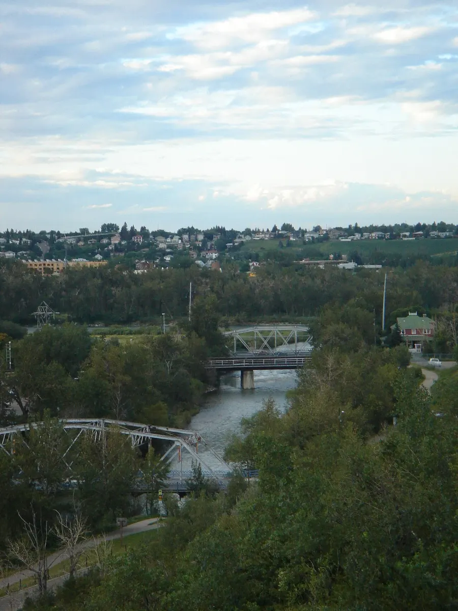 The Elbow River card
