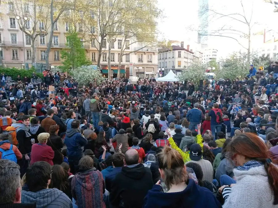 La carte Nuit debout