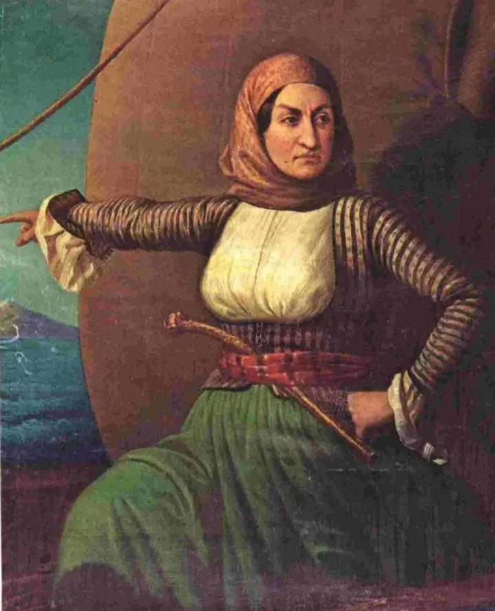The Laskarina Bouboulina card