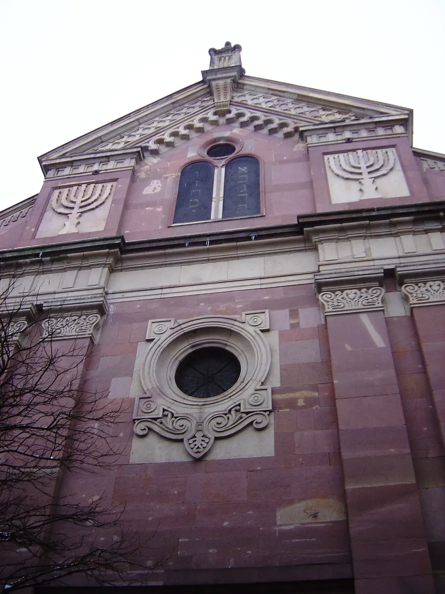 The Synagogue de Mulhouse card