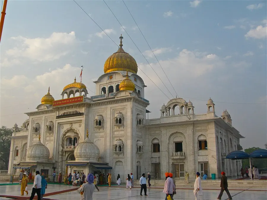 The Gurdwara Bangla Sahib card