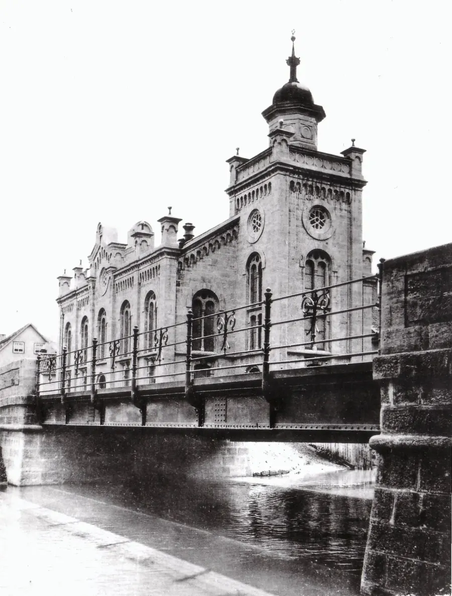 La carte Synagogue de Meiningen