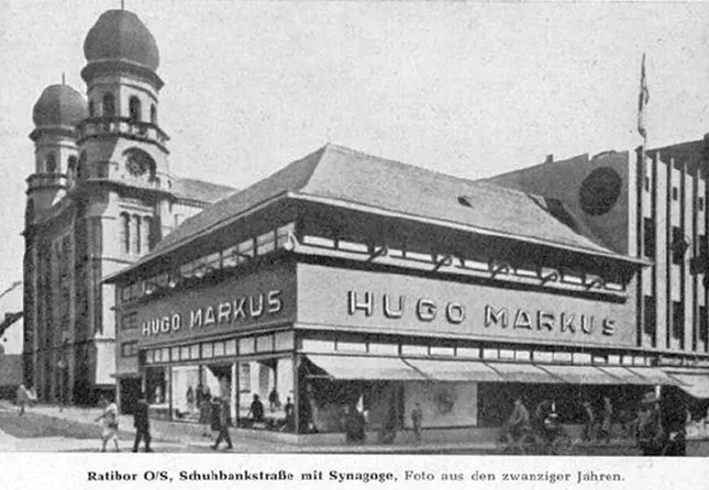 The Synagogue de Ratibor card