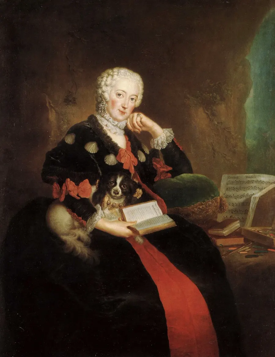 La carte Wilhelmine de Bayreuth