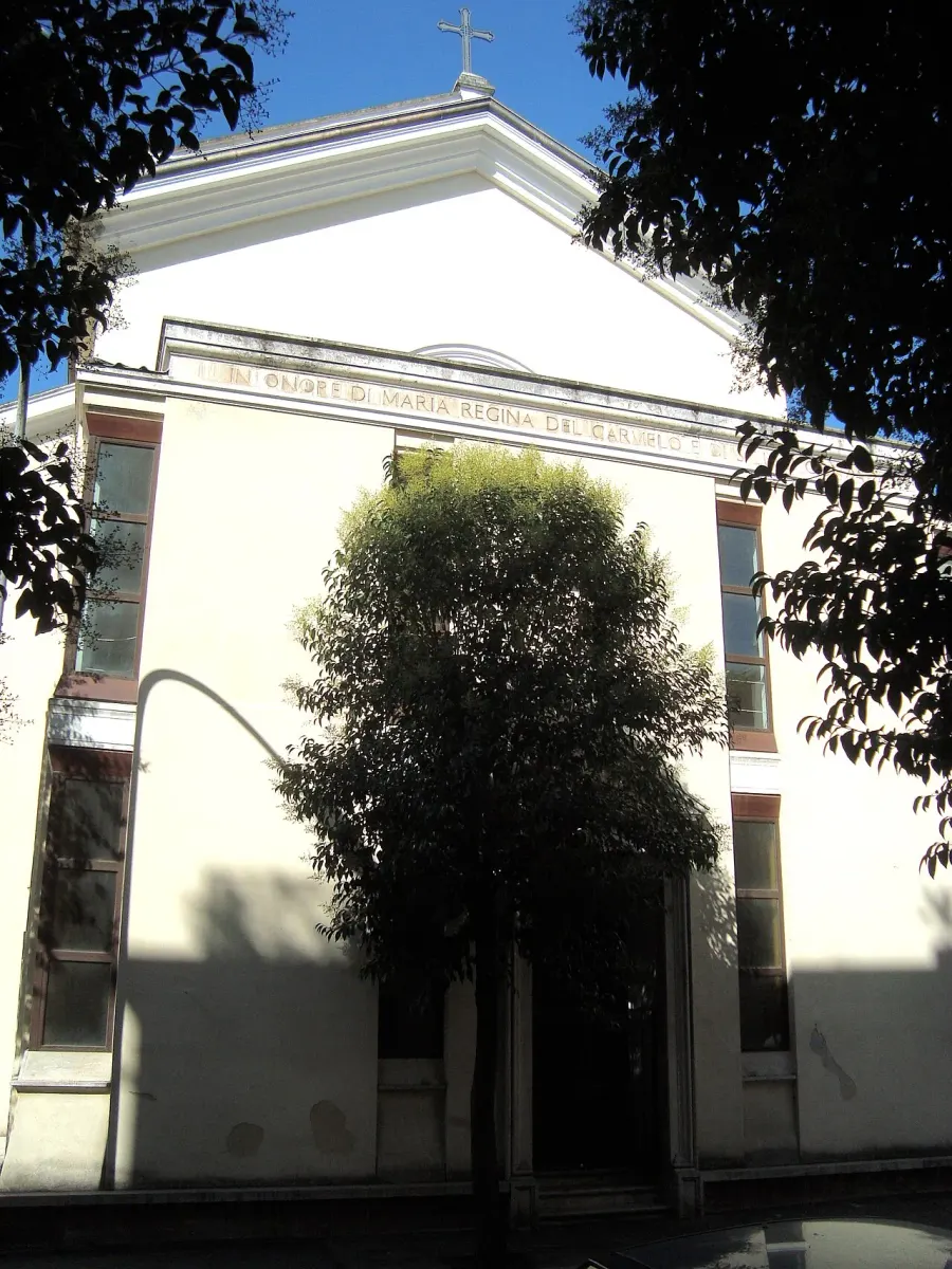 La carte Église San Luigi Gonzaga