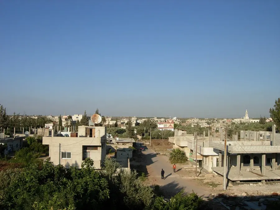 La carte Deraa