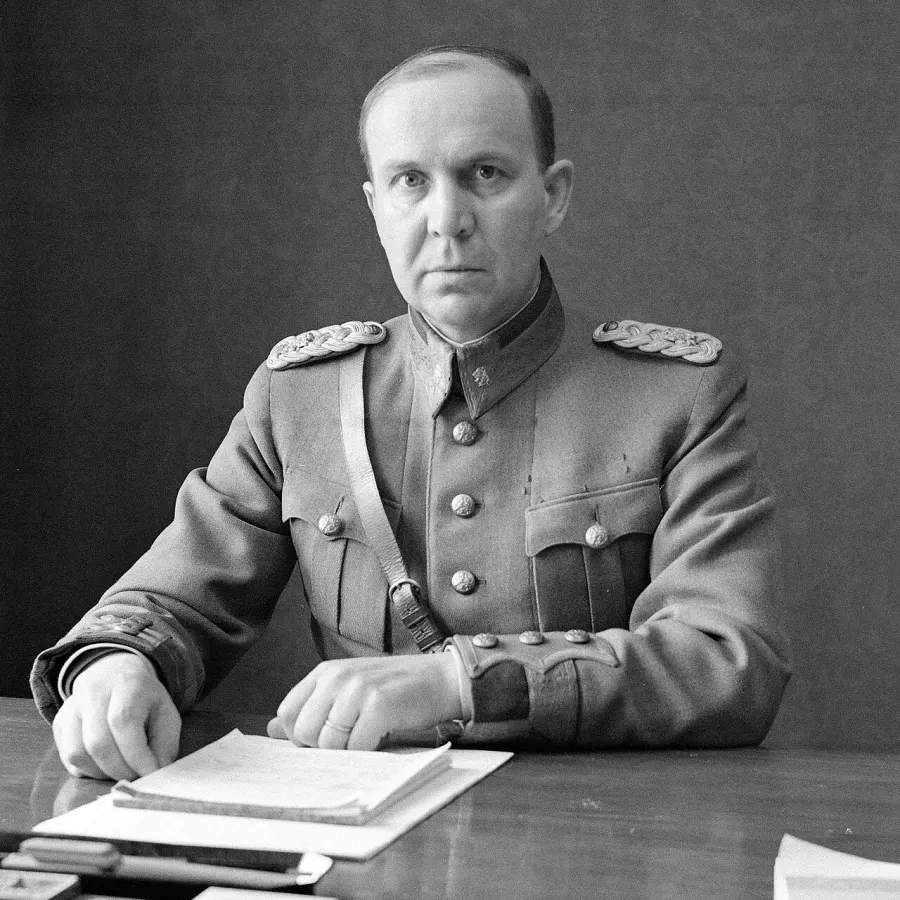 La carte Paavo Talvela