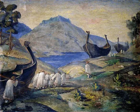 The Caspian expeditions of the Rus' card