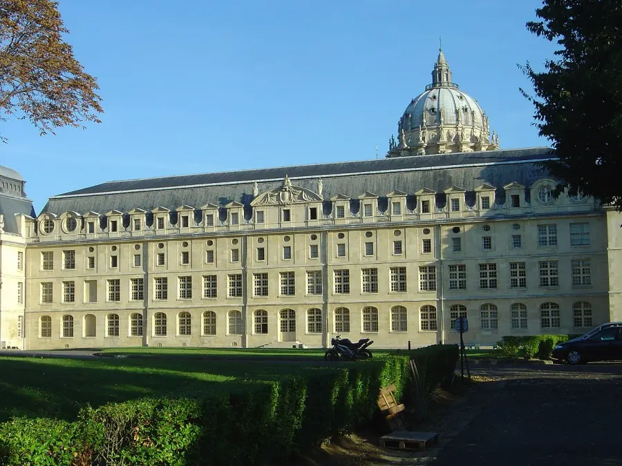 La carte Hôpital militaire