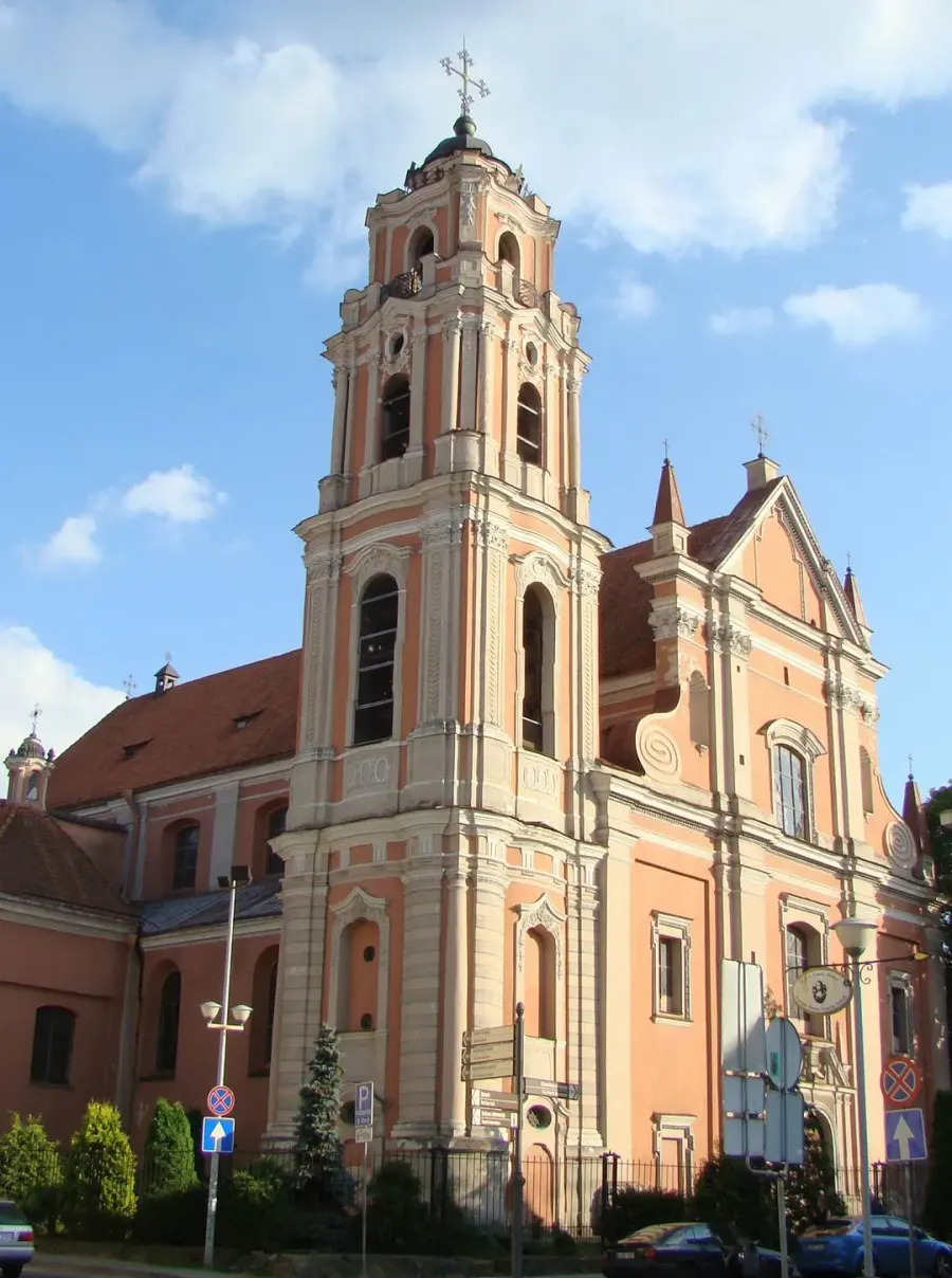 La carte Église de Tous-les-Saints de Vilnius