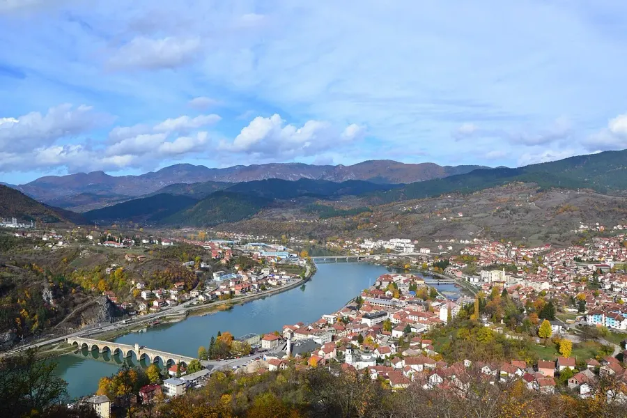 La carte Višegrad