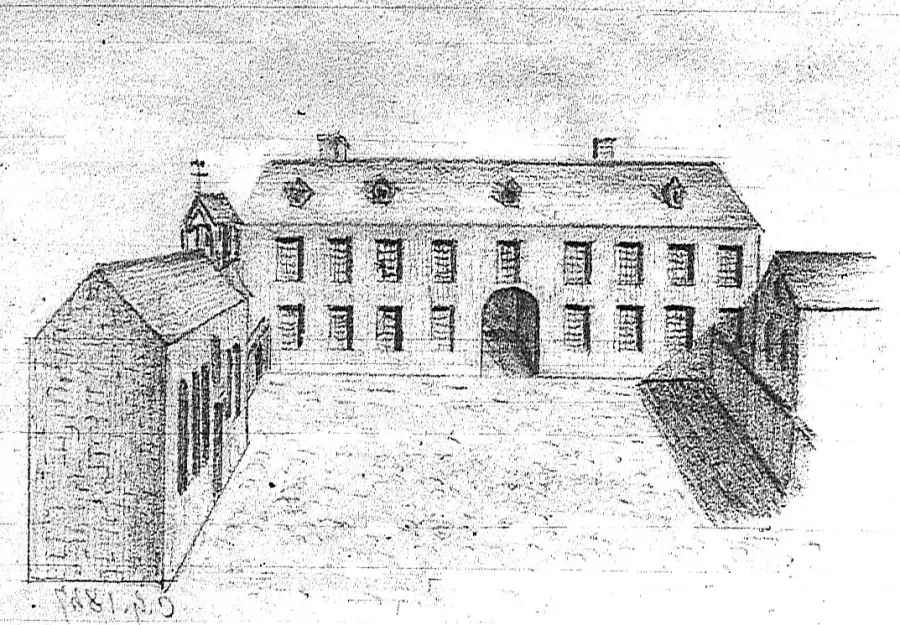The Ancien hôpital Saint-Marcoul card