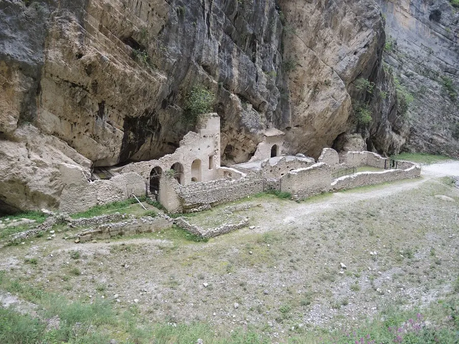 La carte Abbaye de San Martino in Valle