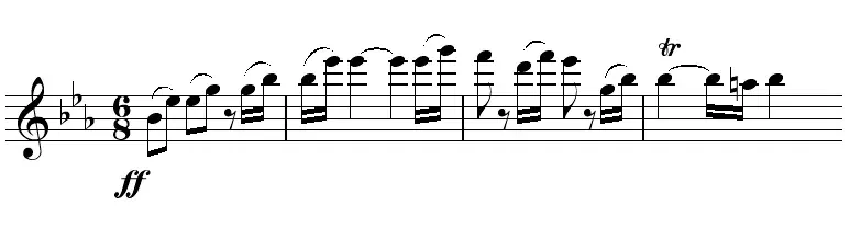 The Piano Concerto No. 5 card