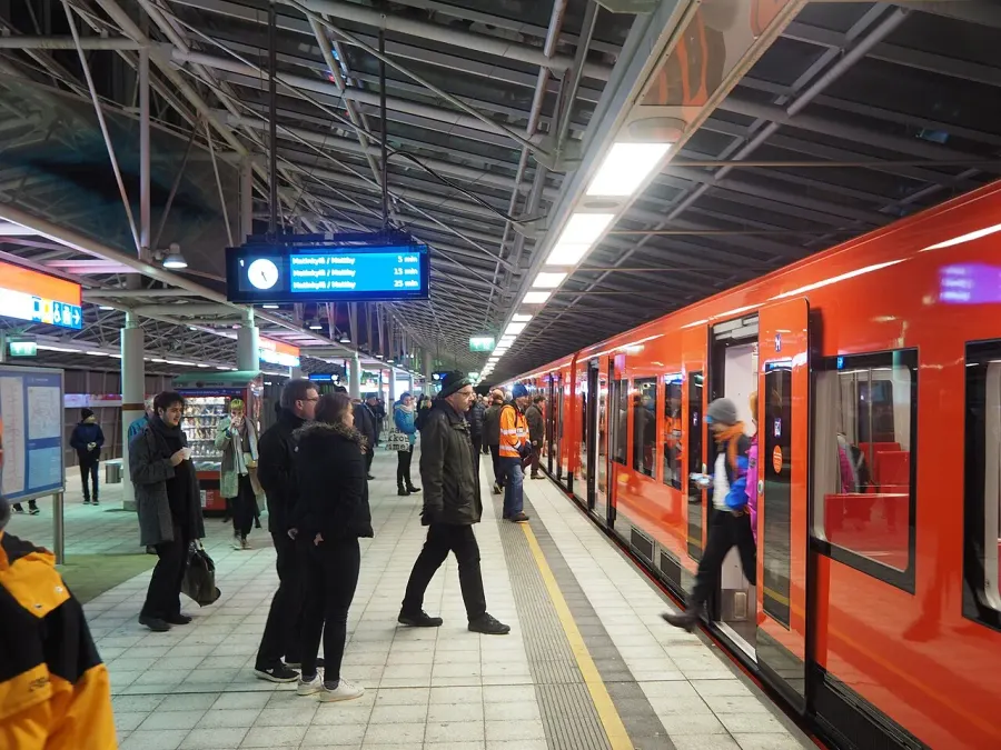 La carte Länsimetro