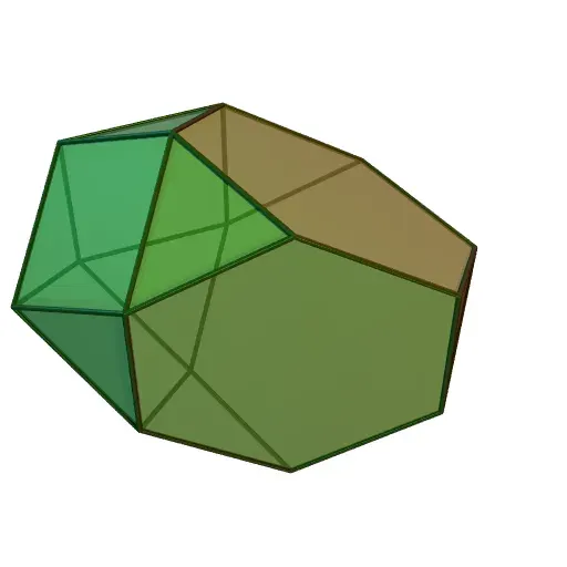 The Augmented truncated tetrahedron card