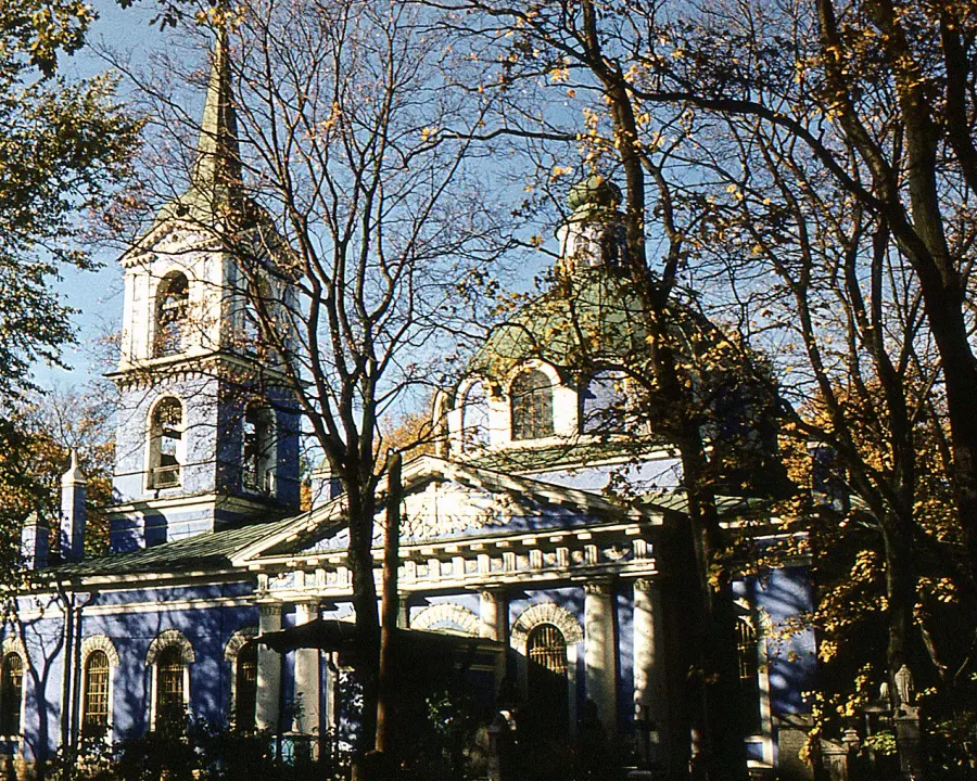 La carte Église Notre-Dame de Smolensk de Saint-Pétersbourg