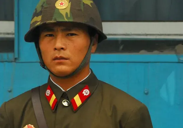 The Korean People's Army card