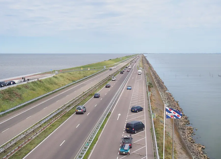 La carte Afsluitdijk