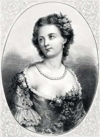 La carte Marie-Anne de Camargo