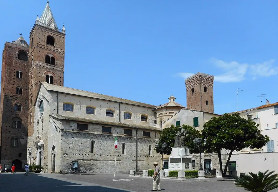 La carte Albenga