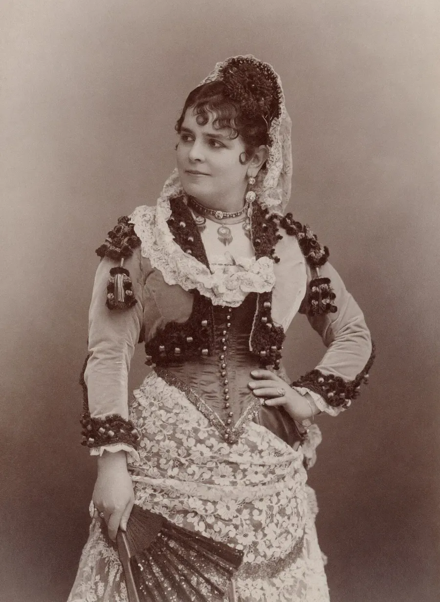 The Célestine Galli-Marié card