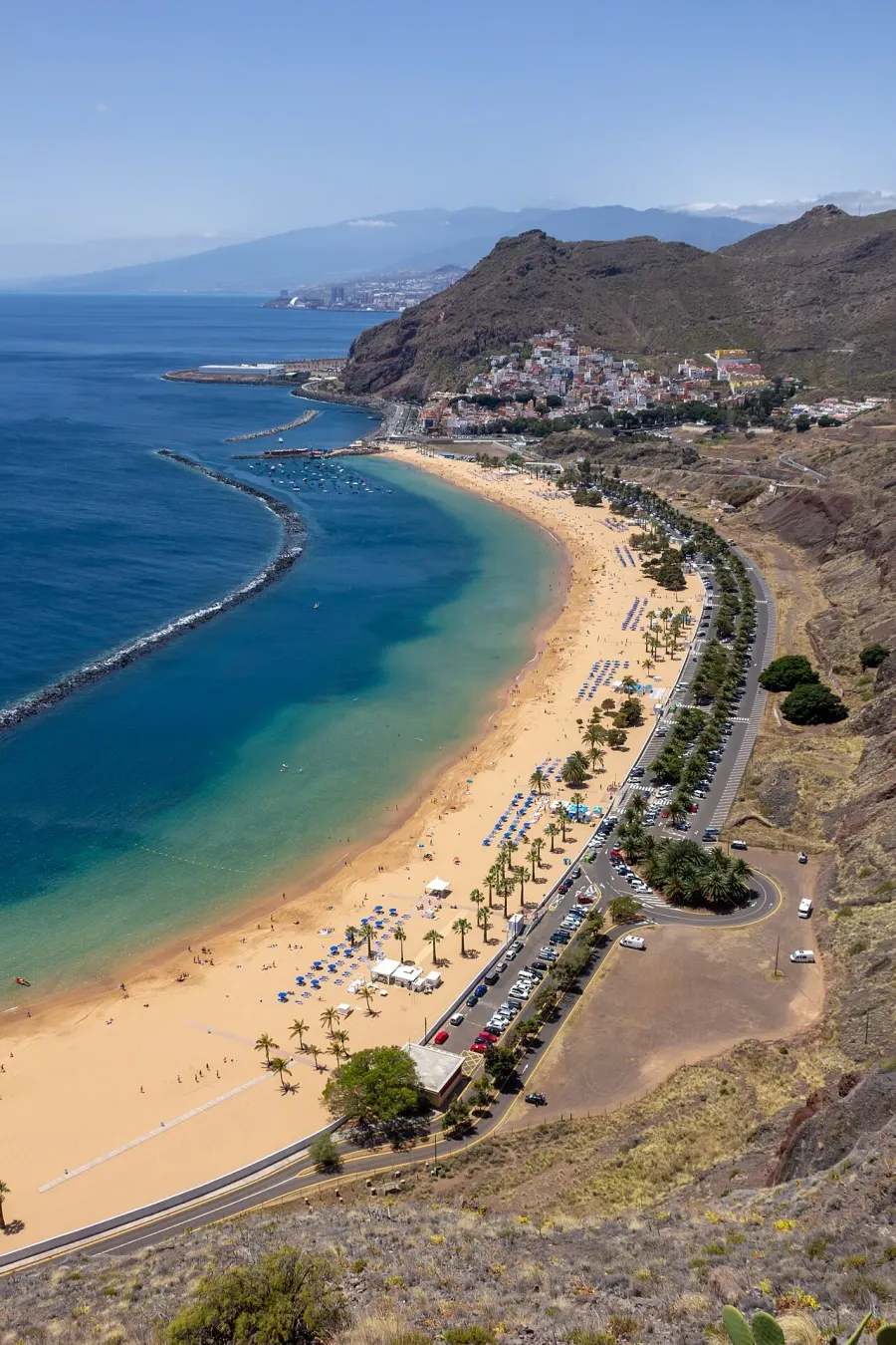La carte Plage de Las Teresitas
