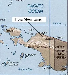 The Foja Mountains card