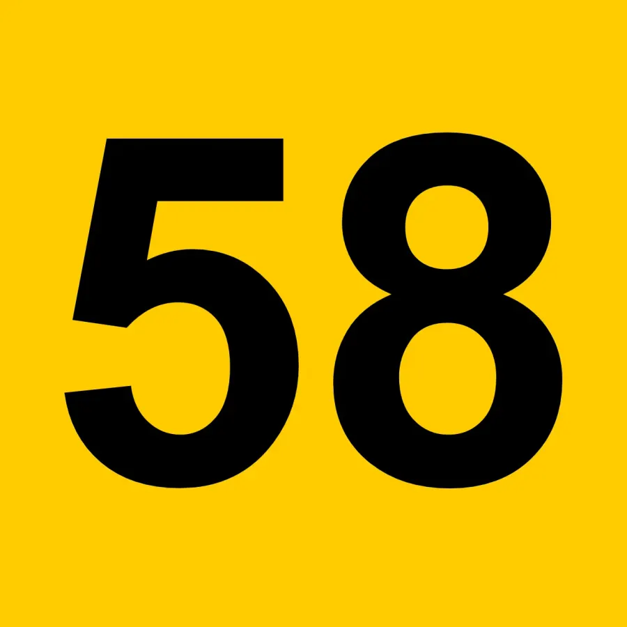 The 58 card