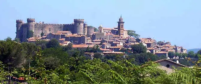 La carte Bracciano