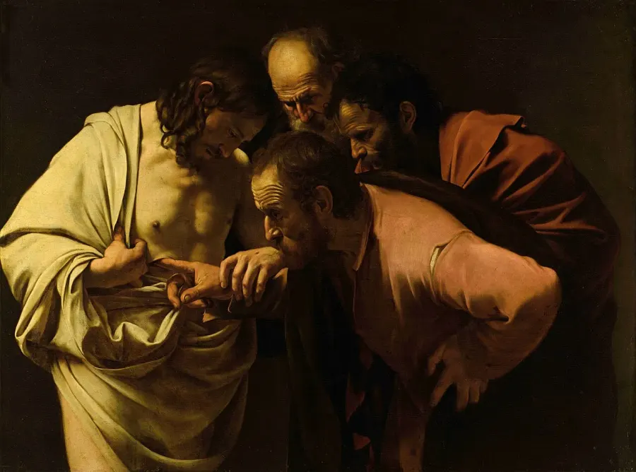 The The Incredulity of Saint Thomas card