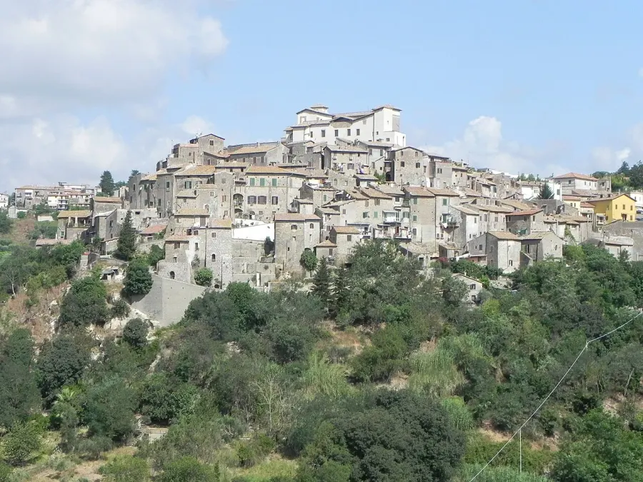La carte Castelnuovo di Porto