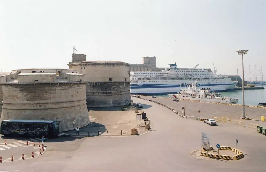 La carte Civitavecchia