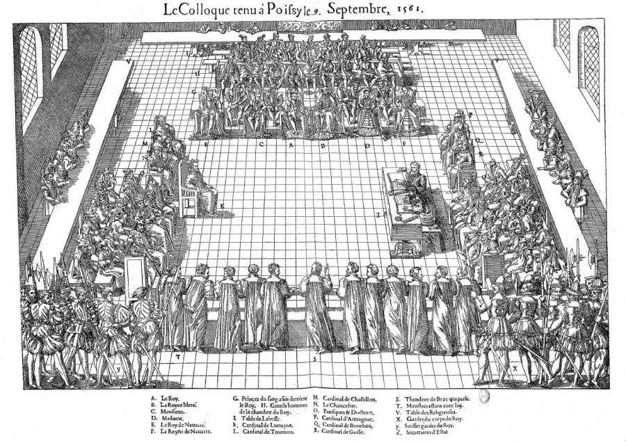 The Colloquy of Poissy card