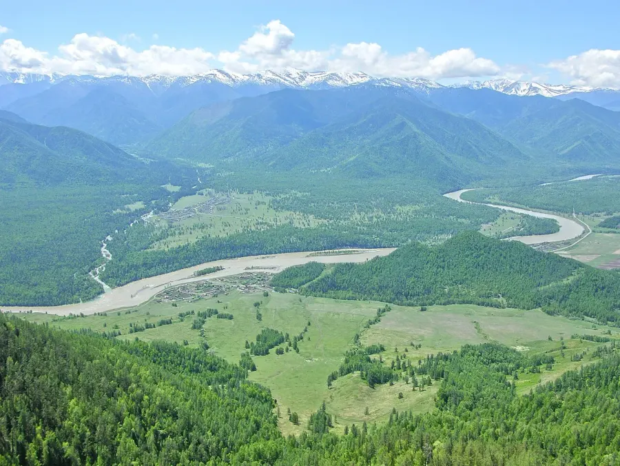 La carte Monts Katoun