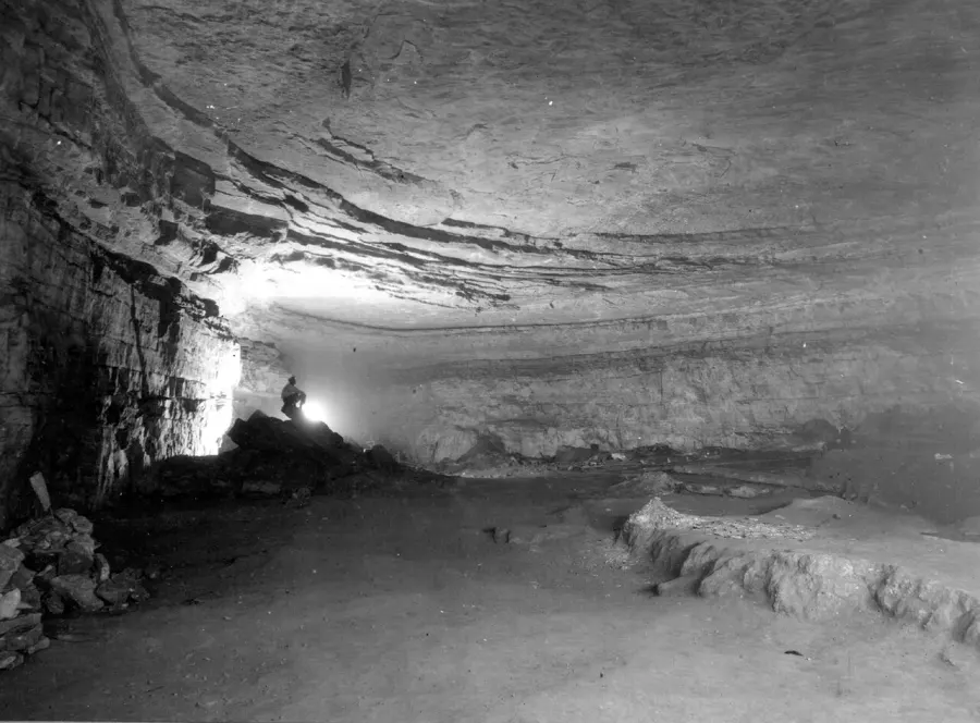 La carte Parc national de Mammoth Cave