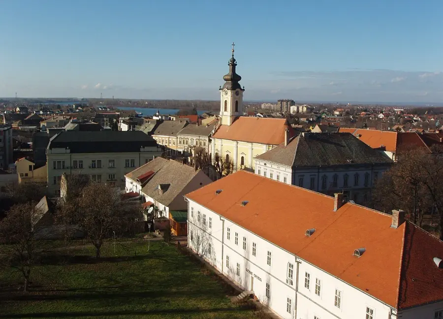 La carte Sremska Mitrovica