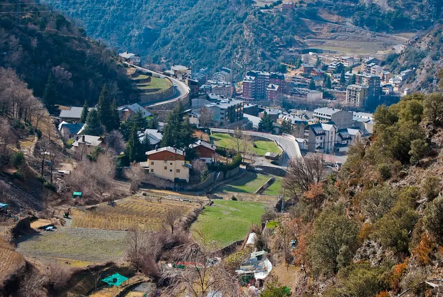 La carte Sant Julià de Lòria