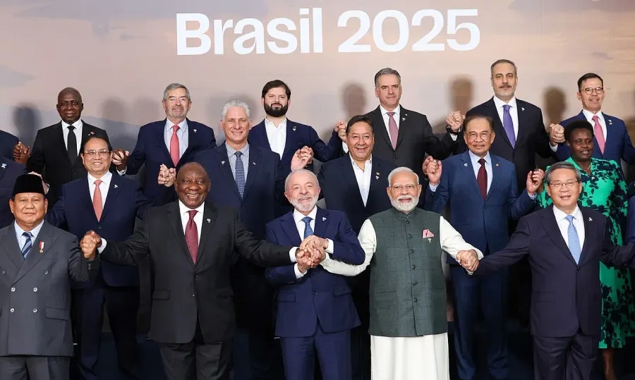 La carte BRICS+