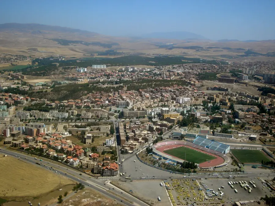 La carte Sétif