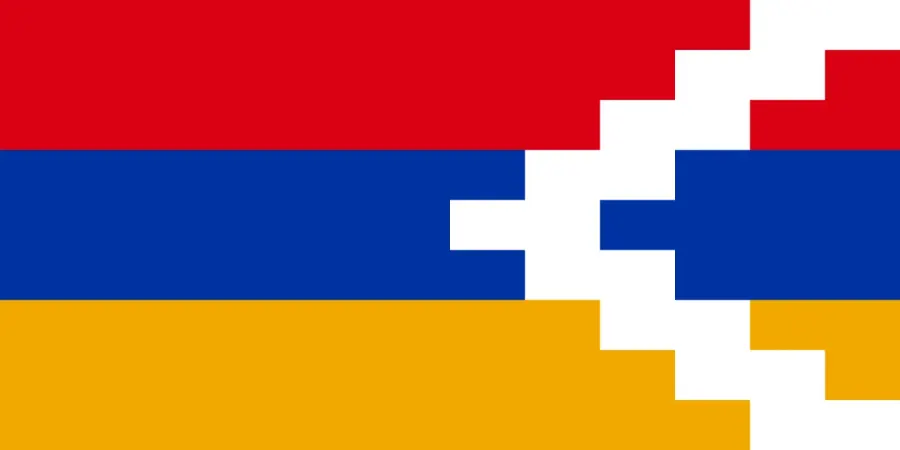 La carte République du Haut-Karabagh