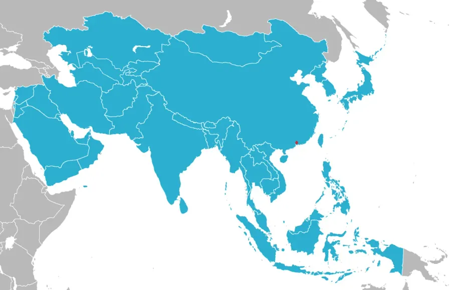 The 2010 Asian Games card